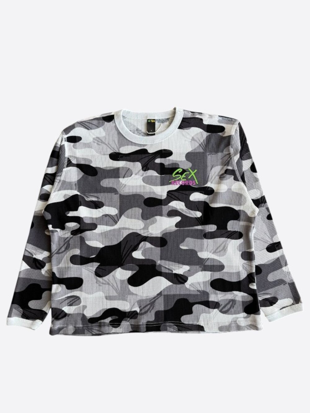 Chrome Hearts Matty Boy Anti Promo Camouflage Sex Records Thermal Longsleeve